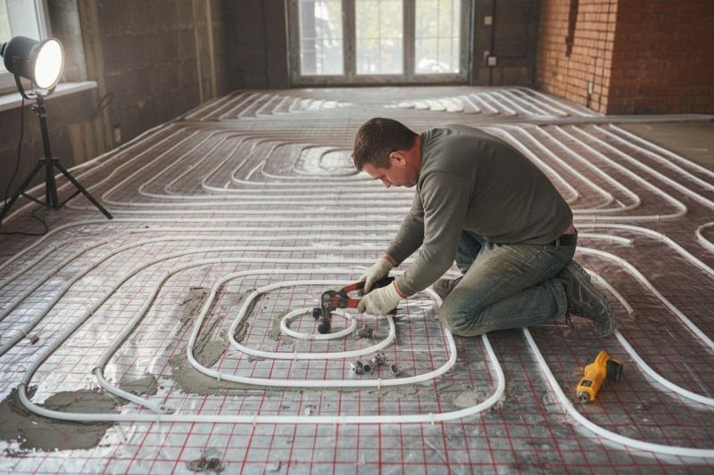 Local Radiant Floor Heating Installation pros at work