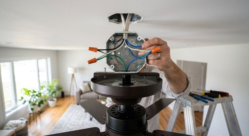 Ceiling Fan Installation in Kansas City, KS