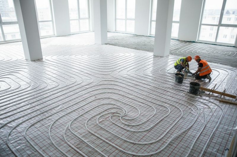 Radiant Floor Heating Installation