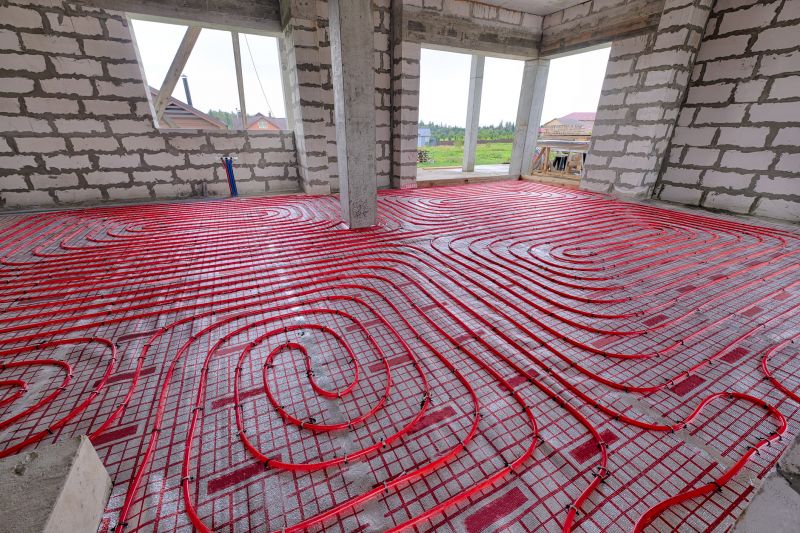 Completed Radiant Heating System
