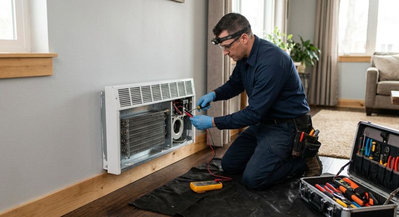 Wall Heating Installation in Columbus, OH