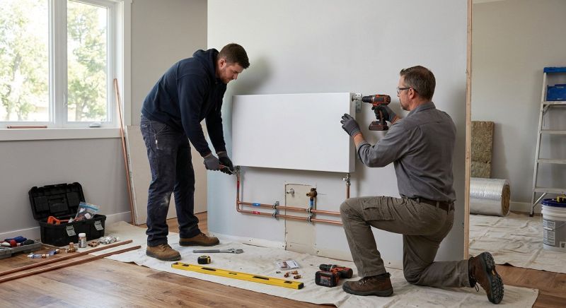 Wall Heating Installation in Kansas City, MO